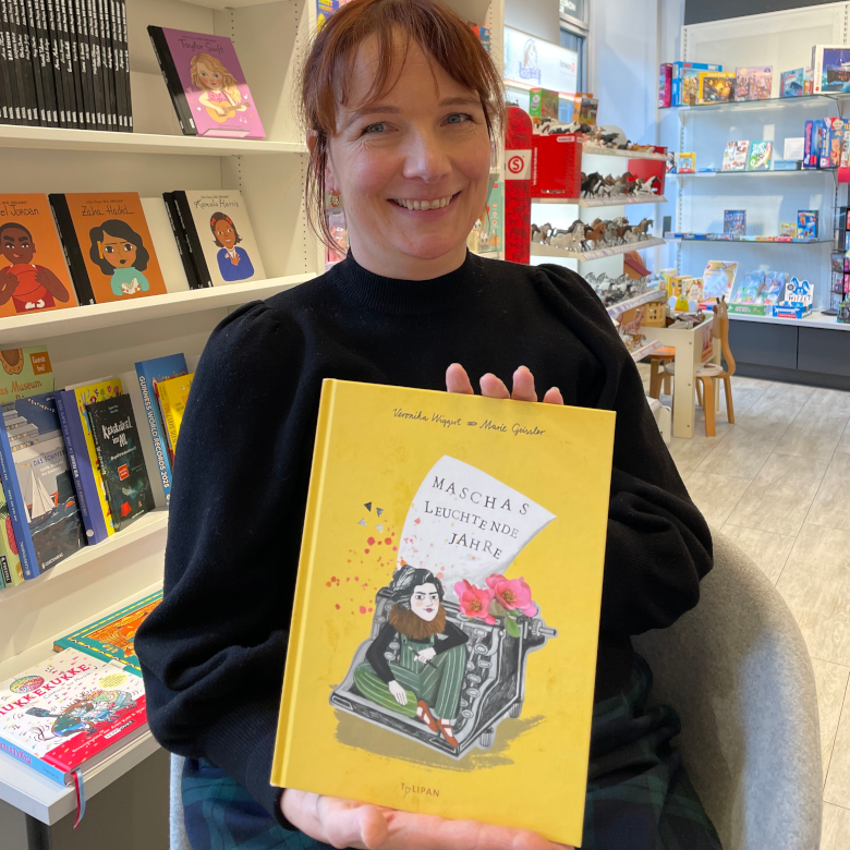 Veronika Wiggert und ihr neues Kinderbuch über Mascha Kaléko.