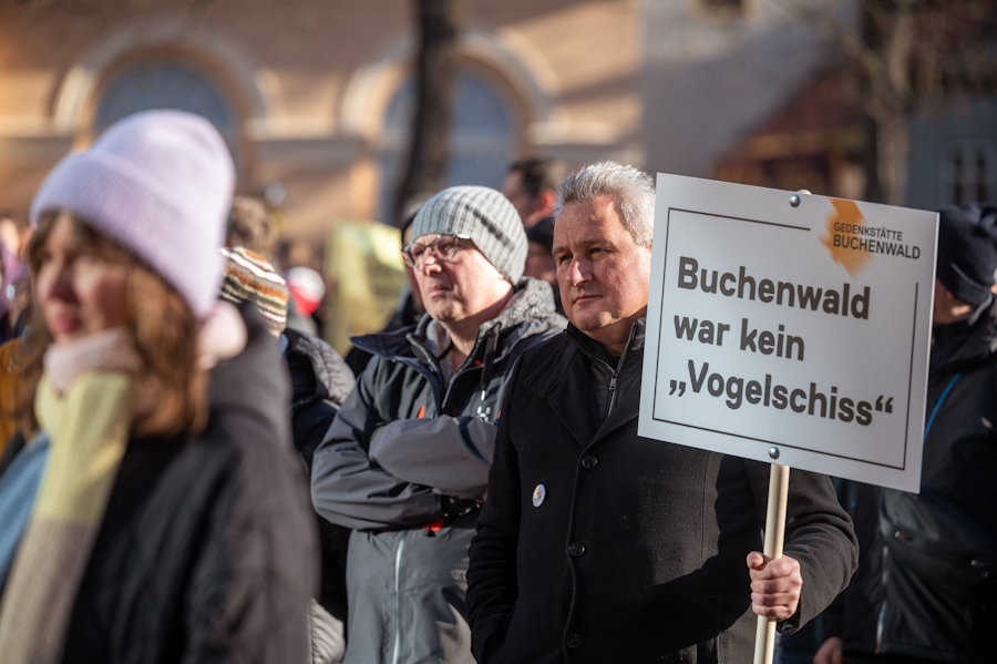 Klare Haltung: Jens-Christian Wagner stellt sich gegen die Verharmlosung der Nazi-Verbrechen, die viele Rechtsextreme betreiben.