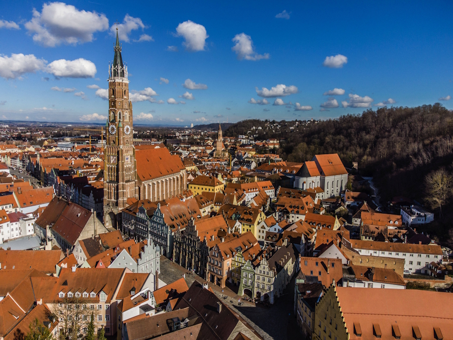 „Landshuter Dom“, die Stiftsbasilika St. Martin