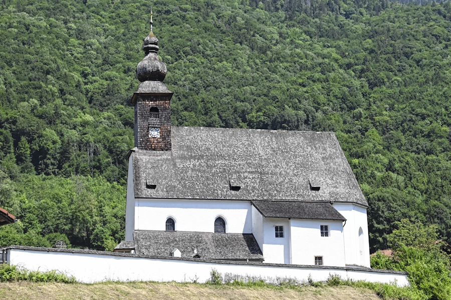 Das „Nonner Kircherl“ St. Georg.