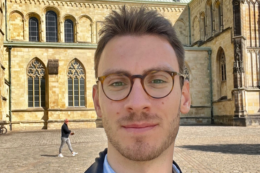 Er erlebt in der Musik Freude am Glauben: Philipp Teschke.
