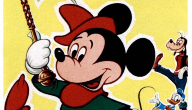 Ein frühes deutsches Micky-Maus-Poster.