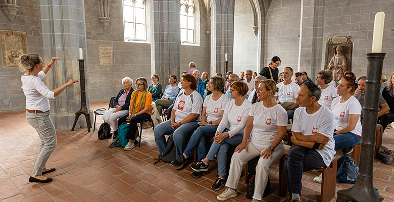 Auch ein gemeinsames Singen stand auf dem Programm.