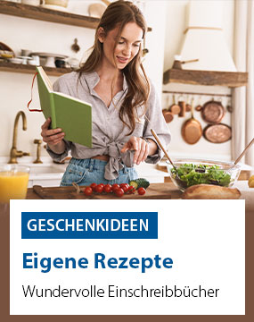 Hier geht es zu Eintragbüchern für eigene Rezepte