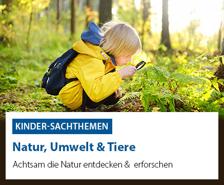 Hier geht es zu Kinderbüchern über Natur, Umwelt und Tiere