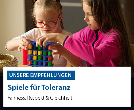 Hier geht es zu Spielen für Toleranz