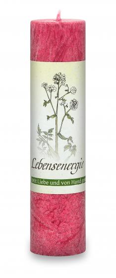 Allgäuer Heilkräuterkerze, Lebensenergie 