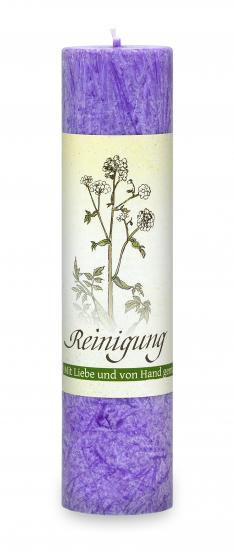 Allgäuer Heilkräuterkerze, Reinigung