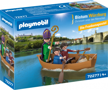 Die Frankenapostel - Kilian, Kolonat und Totnan als PLAYMOBIL-Sonderfiguren Art.-Nr. 72277