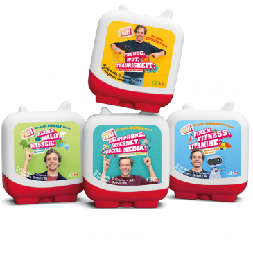 Clever Tonies - Checker Tobi - Set bestehend aus 4 Clever Tonies