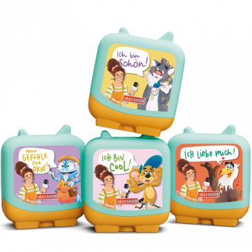 Clever Tonies - MIRA und das fliegende Haus - Set bestehend aus 4 Clever Tonies