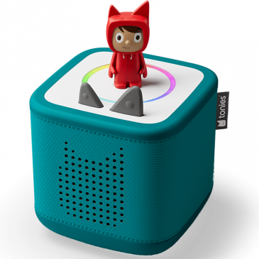 Toniebox 2 Meeresgrün Starter Set mit Kreativ-Tonie Rot