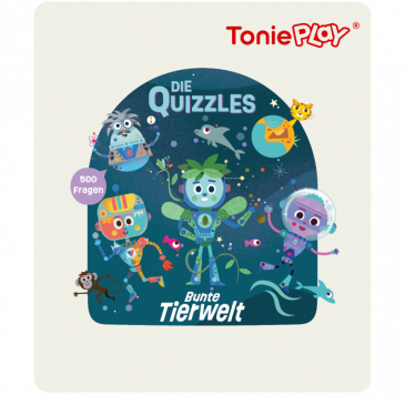 Tonies Tonieplay - Die Quizzles: Bunte Tierwelt