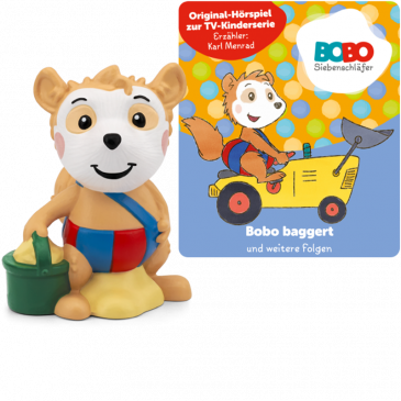 Tonie - Bobo Siebenschläfer - Bobo baggert und weitere Folgen (Neuauflage)