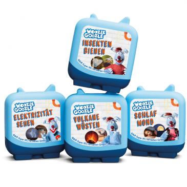 Clever-Tonies - Woozle Goozle - Set bestehend aus 4 Clever Tonies