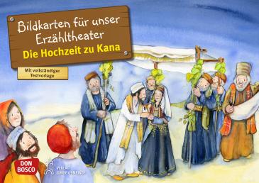 Die Hochzeit zu Kana. Kamishibai Bildkartenset.
