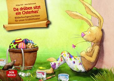Da drüben sitzt ein Osterhas', Kamishibai Bildkartenset