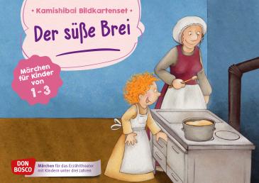 Der süße Brei. Kamishibai Bildkartenset.