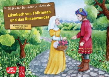 Elisabeth von Thüringen und das Rosenwunder. Kamishibai Bildkartenset