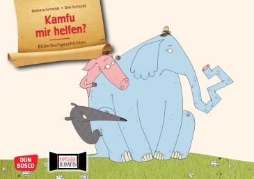 Kamfu mir helfen? Kamishibai Bildkartenset. 