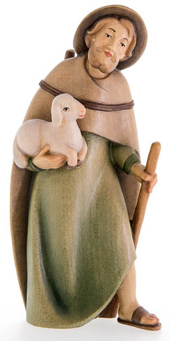 Hirte mit Lamm