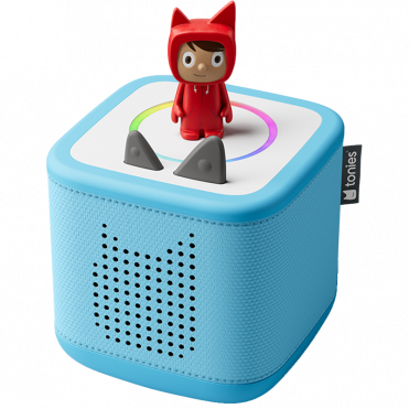 Toniebox 2 Himmelblau Starter Set mit Kreativ-Tonie Rot