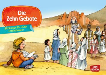 Bildkarten für unser Erzähltheater: Die Zehn Gebote