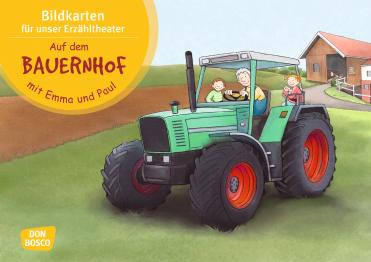 Auf dem Bauernhof mit Emma und Paul. Kamishibai Bildkartenset.