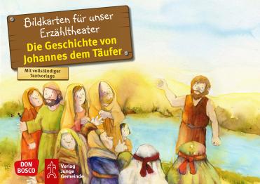Die Geschichte von Johannes dem Täufer. Kamishibai Bildkartenset