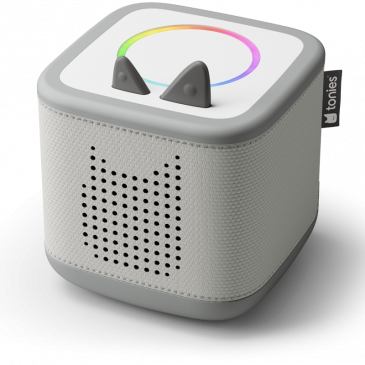 Toniebox 2 Mondgrau Starter Set mit Kreativ-Tonie Rot