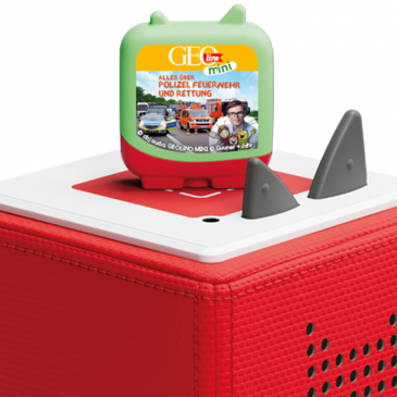 Clever Tonies - Geolino Mini - Alles über Polizei, Feuerwehr und Rettung