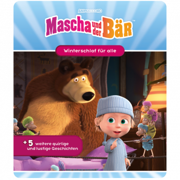 Tonie - Mascha und der Bär - Winterschlaf für alle und 5 weitere quirlige und lustige Geschichten