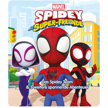 Tonie - Marvel Spidey und seine Super Freunde - Das Spidey Team & 3 weitere spannende Abenteuer