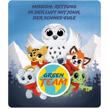 Tonie - Green Team - Mission Rettung aus der Luft mit John der Schnee-Eule