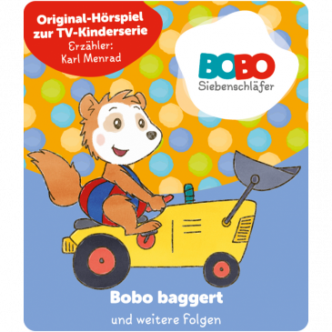 Tonie - Bobo Siebenschläfer - Bobo baggert und weitere Folgen (Neuauflage)